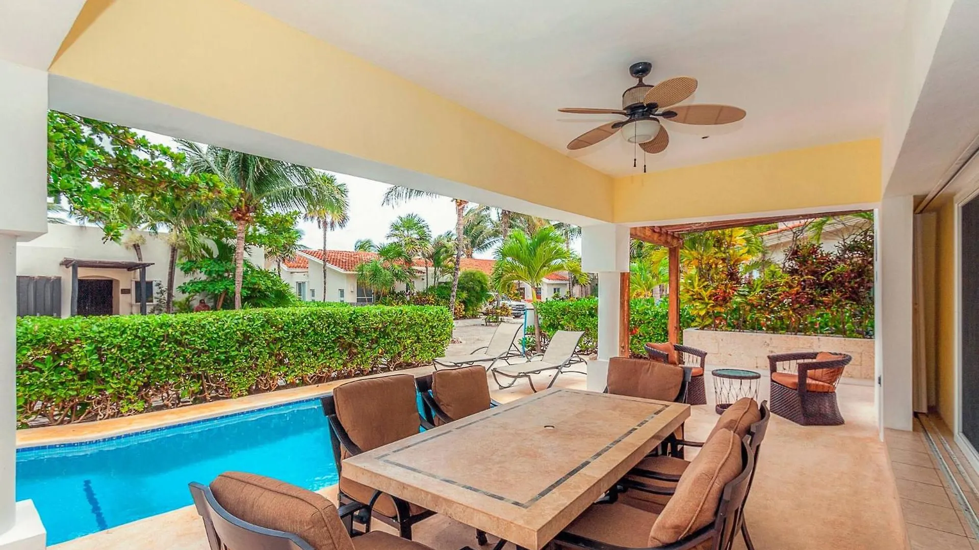 Villa With 4 Bedrooms - Spacious Oceanview With Private Pool At Playacar Phase I Pura Vida بلايا ديل كارمن