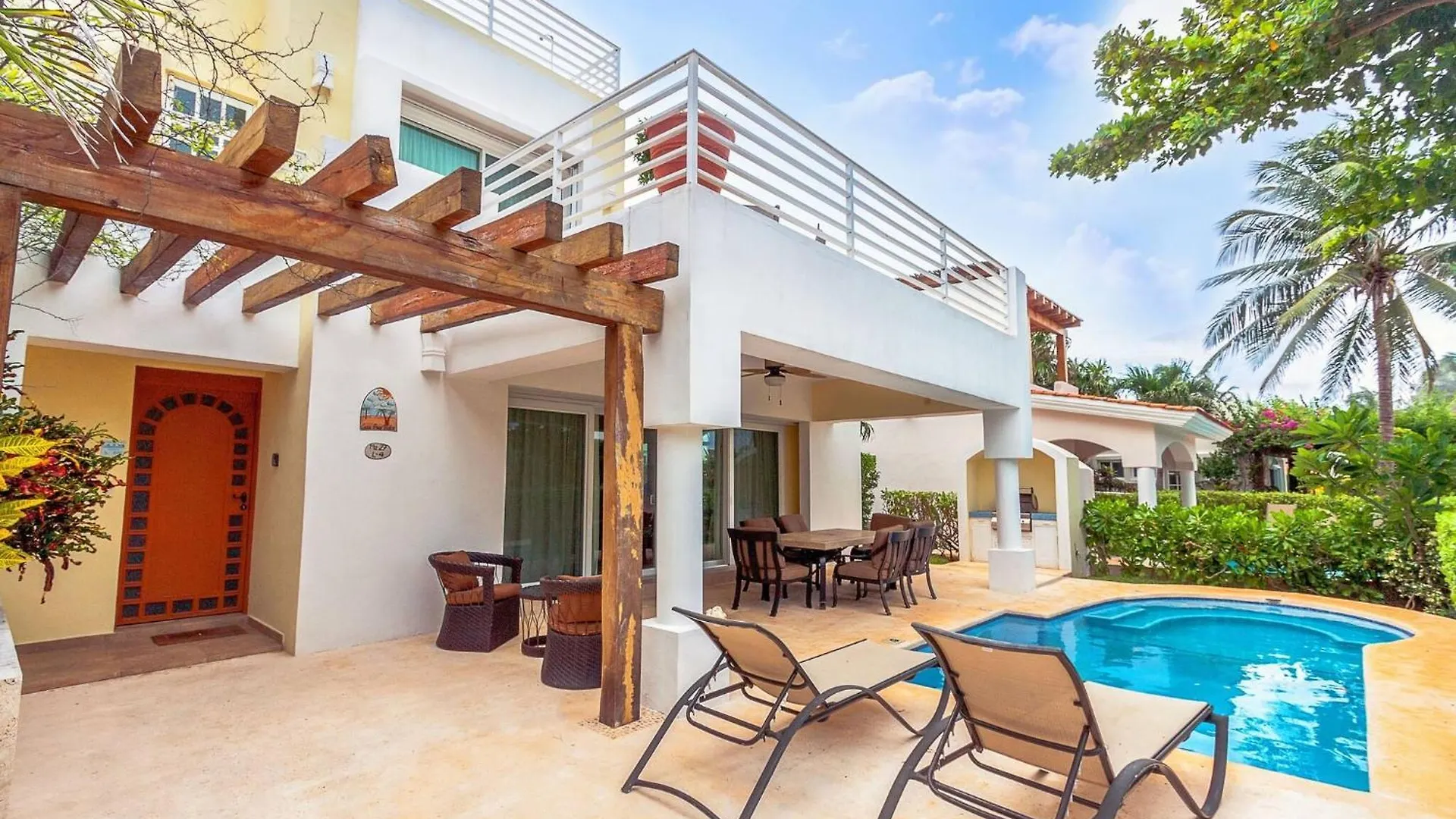 Villa With 4 Bedrooms - Spacious Oceanview With Private Pool At Playacar Phase I Pura Vida بلايا ديل كارمن